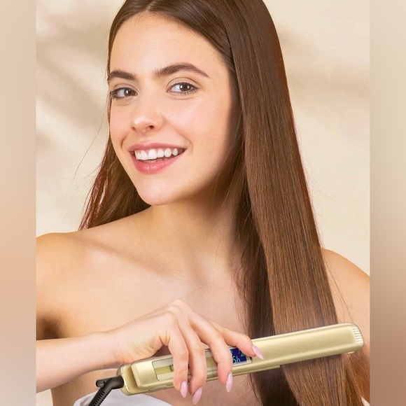 “New” KIPOZI Professional Hair Straightener Salon Flat Iron Hair Styler.  1 In - Picture 6 of 16